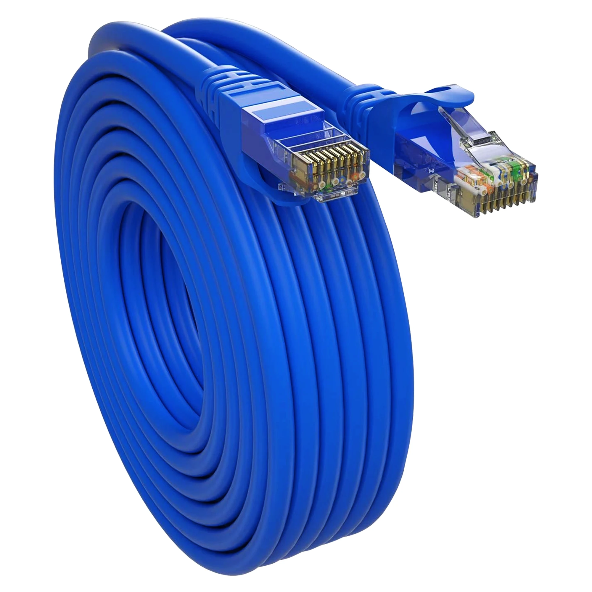 

5-ядерный Ethernet-кабель Cat 6 длиной 20 футов, компьютерные интернет-кабели, шнур WiFi RJ45