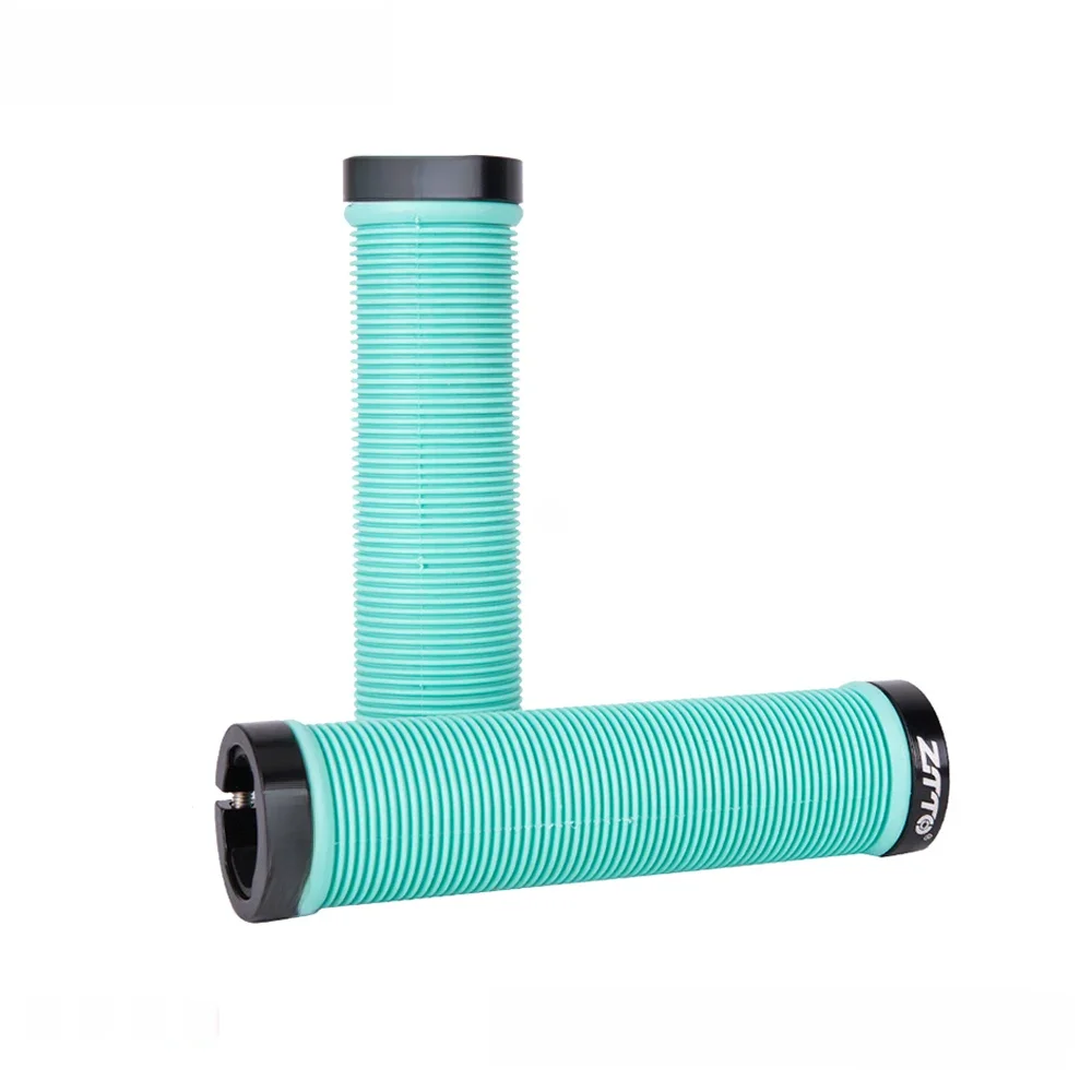 AliExpress 1Pair ZTTO MTB Handlebar Grips Silicone Gel Lock on Anti slip Grips for MTB Folding Bike Skull