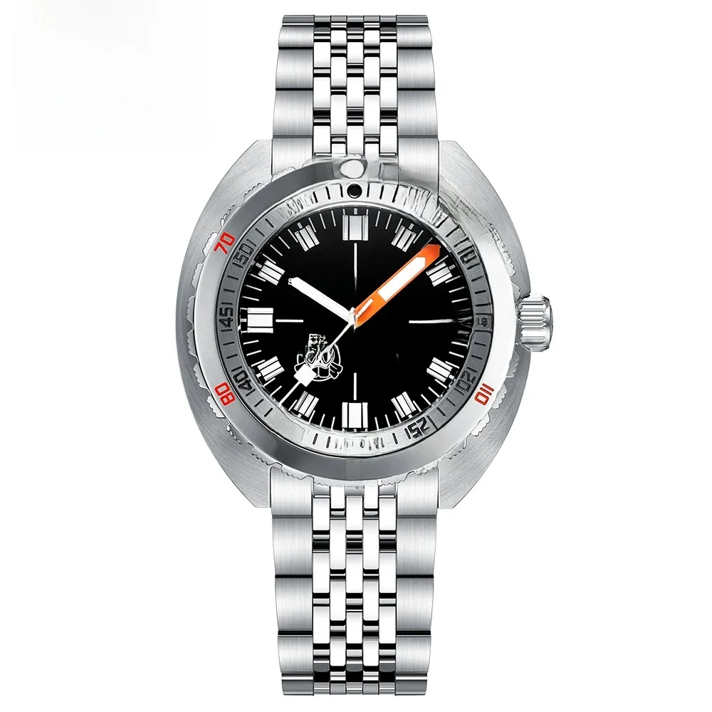 STEELDIVE SD1967 Luxe Automatisch Horloge 20Bar Waterdicht Roestvrij Staal Mannen Mechanische Horloges Sport Duikhorloge voor Mannen - afbeelding 2