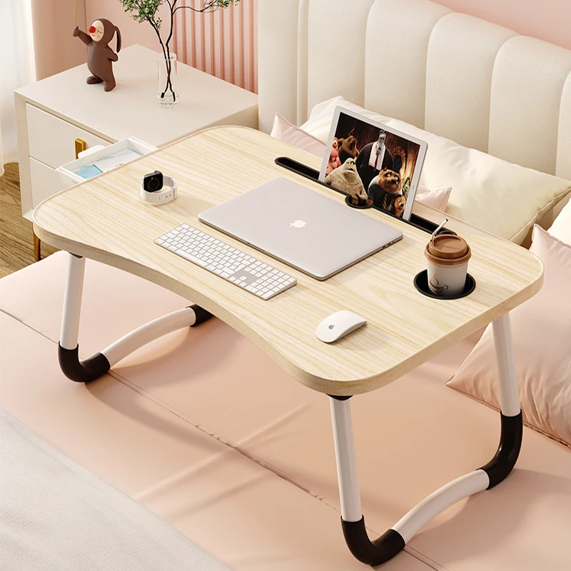 Klappbarer Minit isch, Betta blage Getränke halter Typ Laptop Schreibtisch, Sitz tisch, Getränke halter Schublade Tablet Ständer, klappbarer kleiner Tisch
