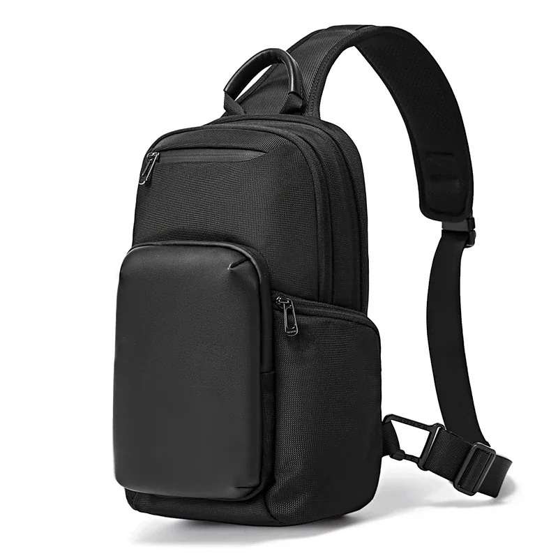 BANGE 2024 New Arrival wielofunkcyjna torba Crossbody dla mężczyzn torby listonoszki na ramię wodoodporne męskie torby ze sznurkiem o dużej pojemności — zdjęcie 2