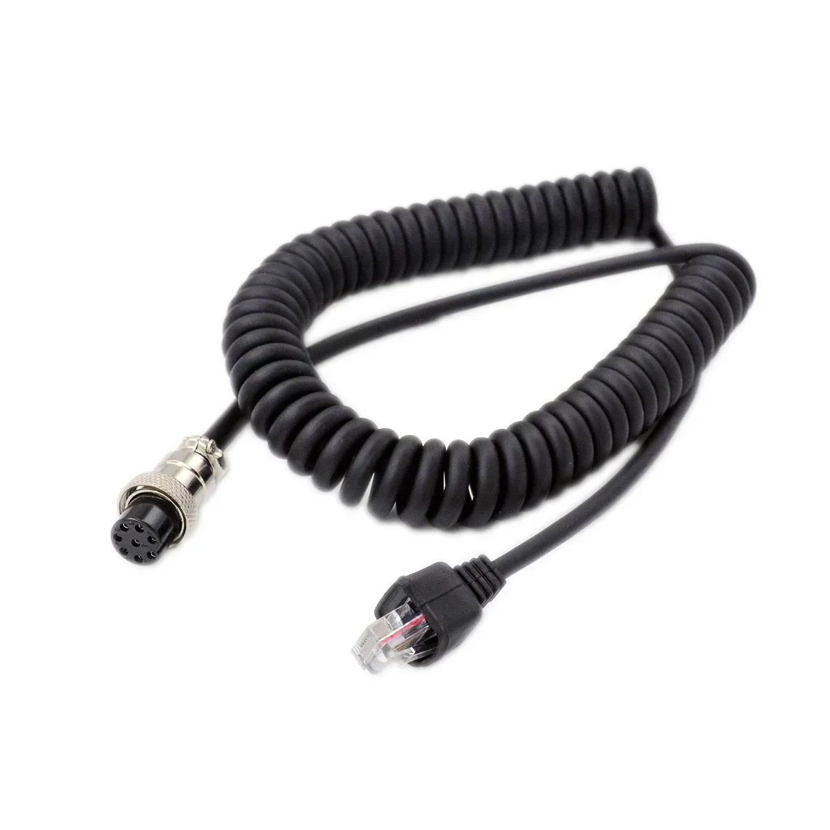Przedłużacz mikrofonu 8-pinowy żeński do modułu RJ-45 dla YAESU FT MD-1 MD100 MD200 FT1000 FT-450D FT-991A Akcesorium mikrofonowe — zdjęcie produktu 7