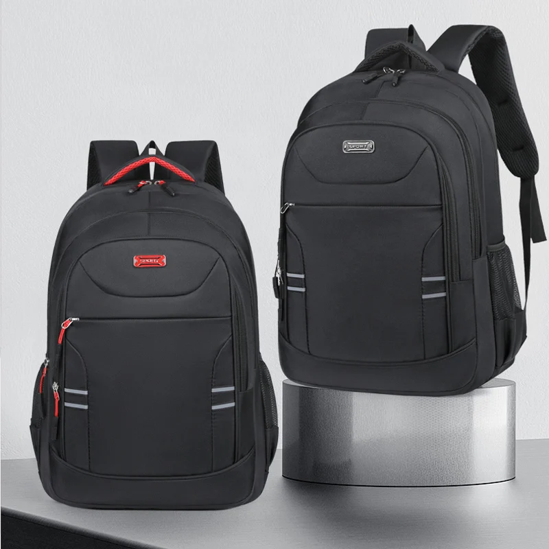 Business Casual Backpack Men's Large Capacity School Bag Minimalist Multifunctional Laptop Travel Backpack