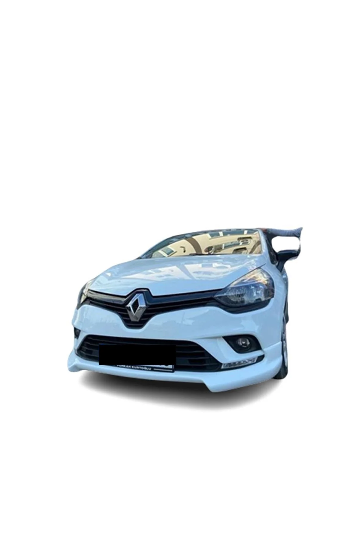 

For Renault Clio 4 ( 2016 - 2019 ) Rieger Style Prefix (plastic) - Rocker Hot New Stylish Tuning Designer Cover Mirror Antenna