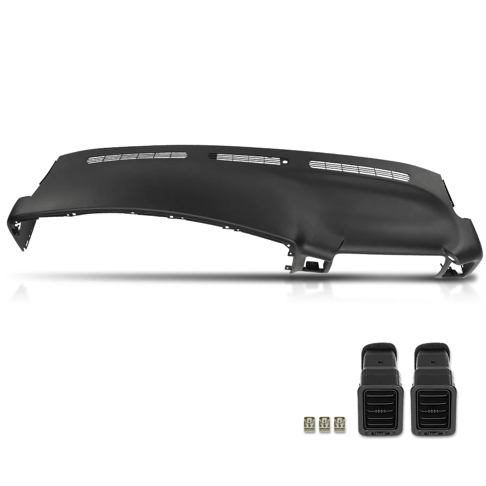 Dashboard Cover Suitable for 1999-2006 Chevrolet Silverado / Gmc Sierra Upper Black