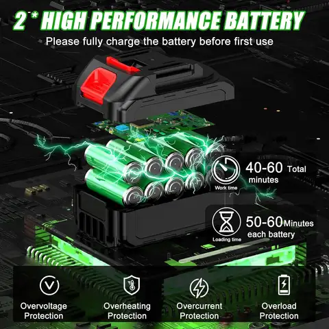 6 best sales sladdlös gräsklippare - №3