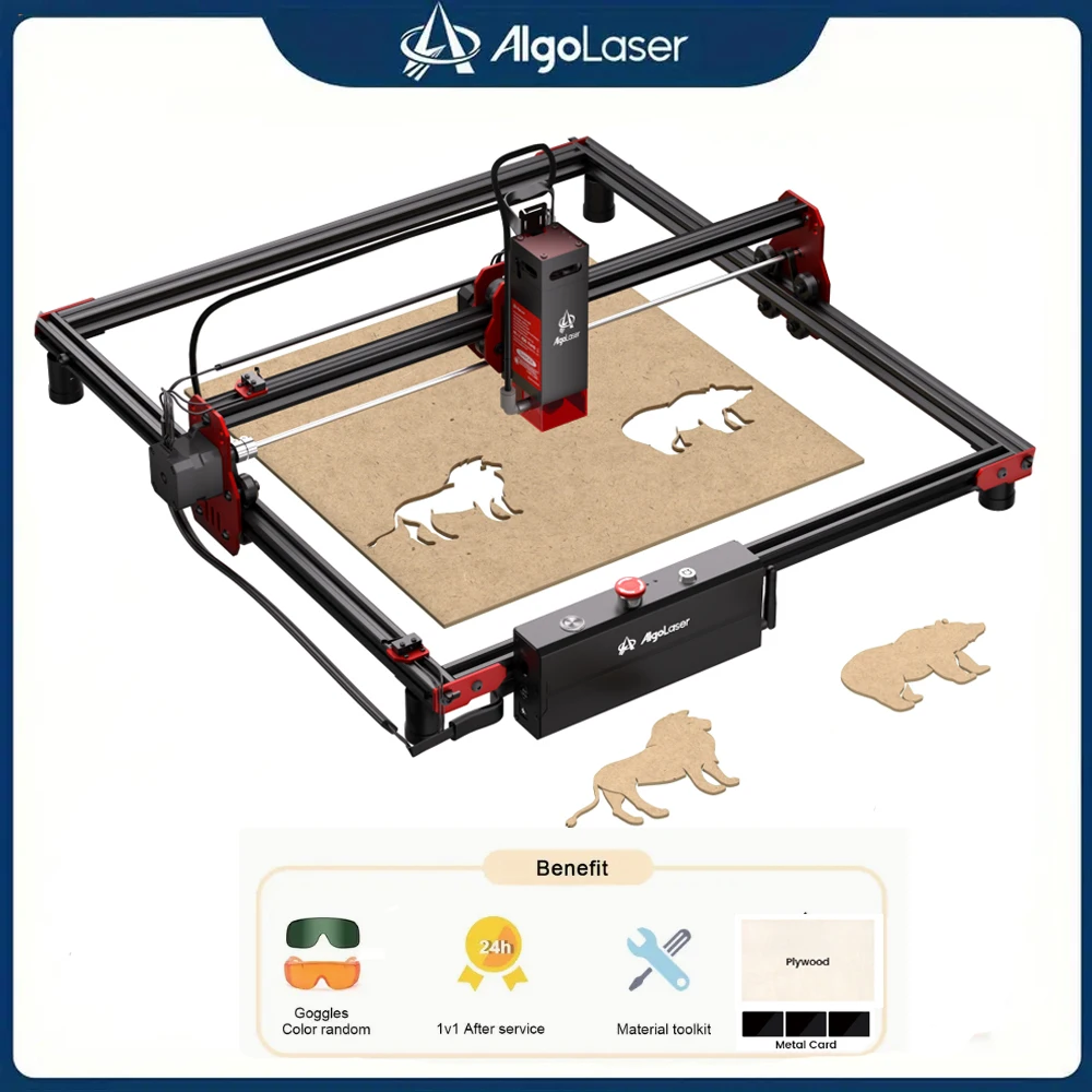 

Offline AlgoLaser DIY Kit Laser Engraver 2W/5W/10W/20W Laser Engraving Machine 12000mm/min Higher Accuracy DIY CNC Laser Cutter