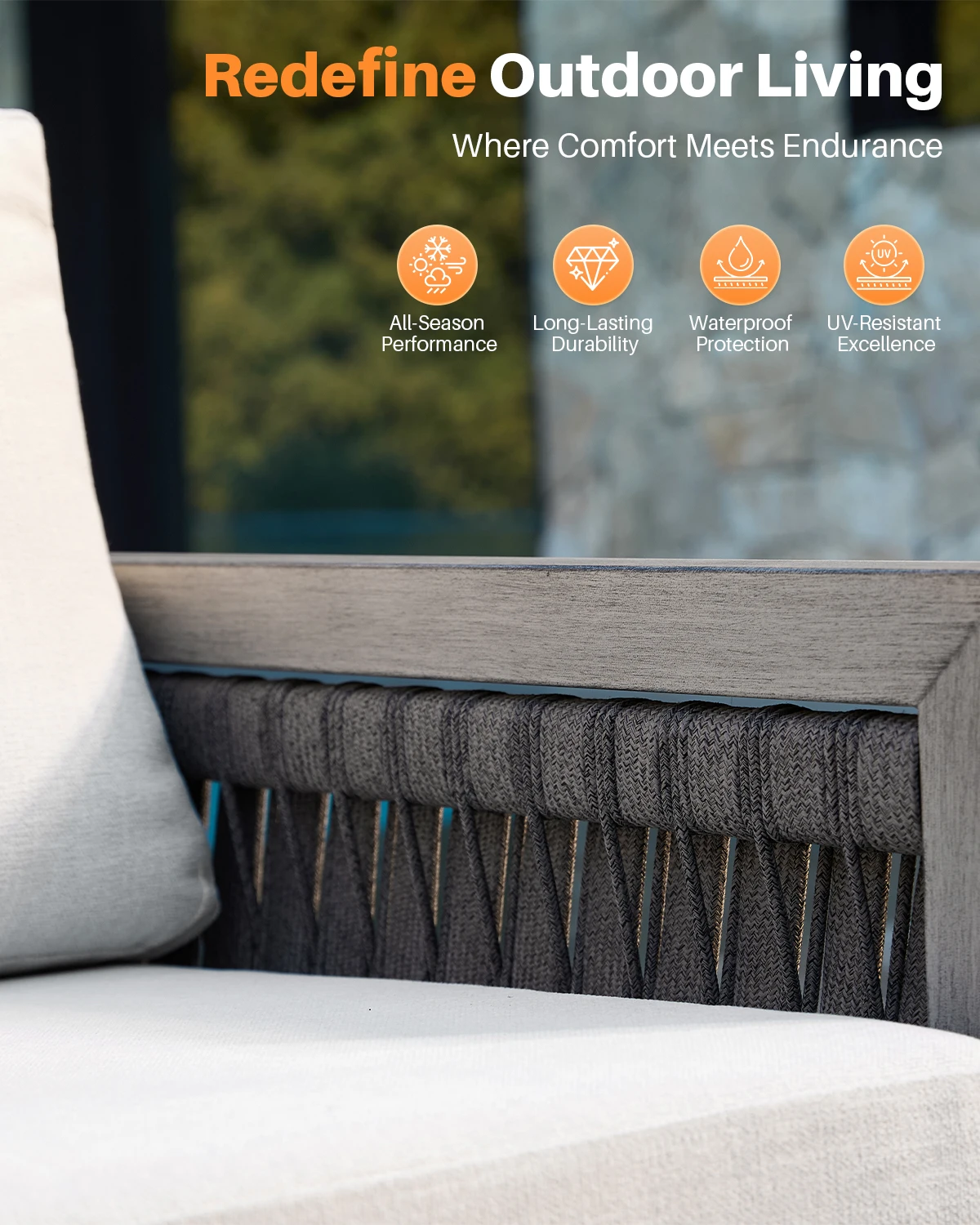 SeeHill Outdoor Chairs Set of  - Outdoor Furniture Metal Chairs review and price