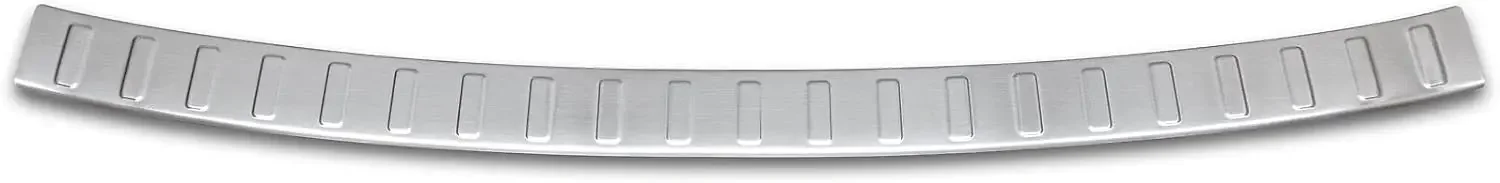 Aço inoxidável Matte Rear Bumper Protector, Cargo Trunk Edge Protection, válido para Mercedes GLE,