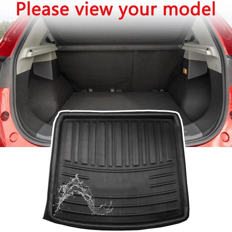 Car Trunk Mat for MG ZS 2023 Accessories MGZS EV ZX ZST 2018~2024 Rear Boot Cargo Waterproof Carpet Storage Pad 3D EVA Material