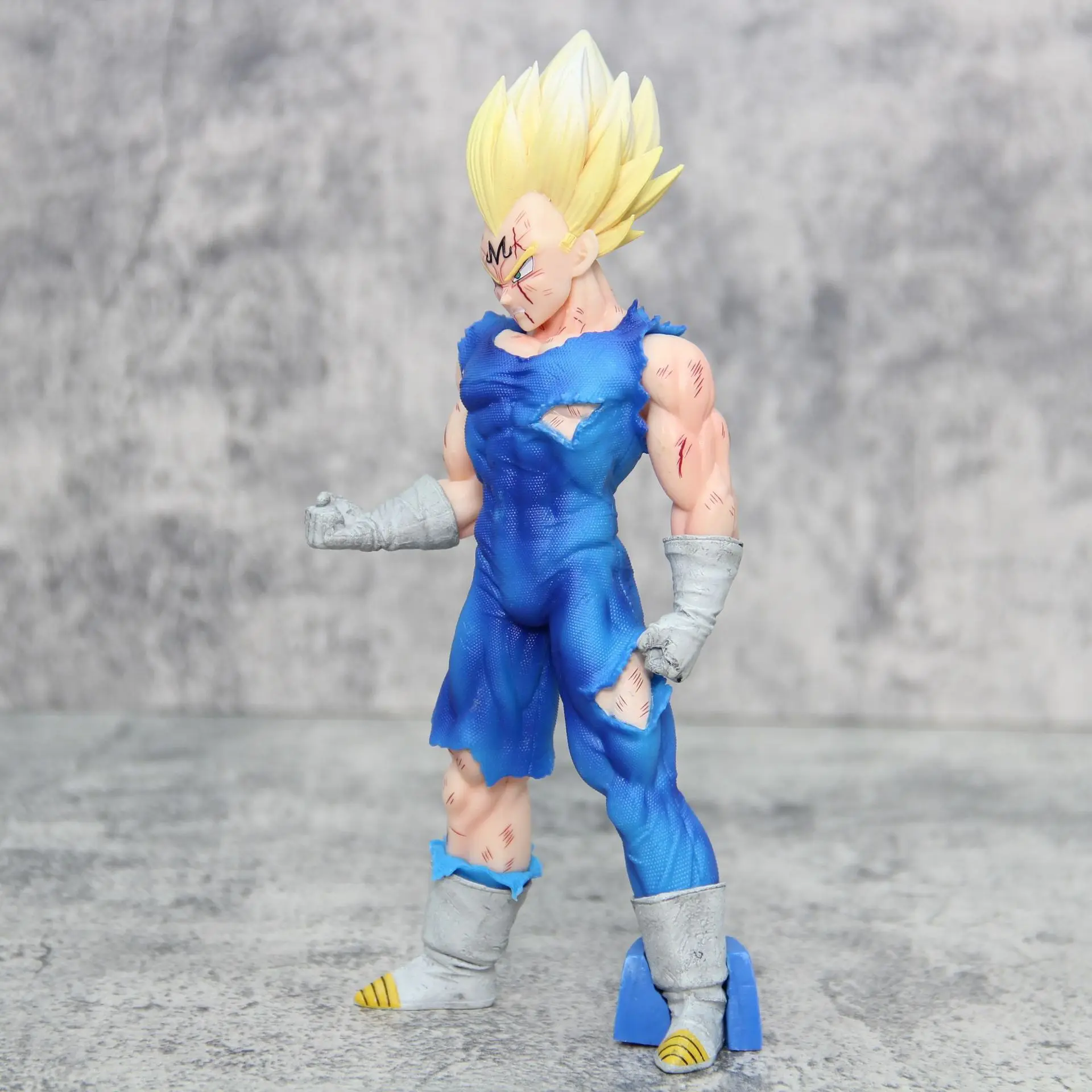 Collection de figurines Dragon Ball Majin Vegeta, modèle cancers, figurine en vinyle, beurre, 20cm