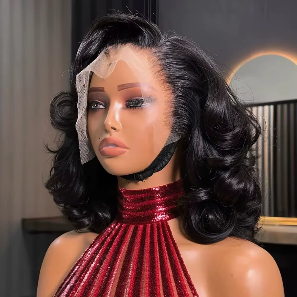 13x4-hd-lace-frontal-wigs-glueless-human-hair-body-water-wave-lace-front-wigs-brazilian-virgin-hair-natural-black-short-bob-wigs