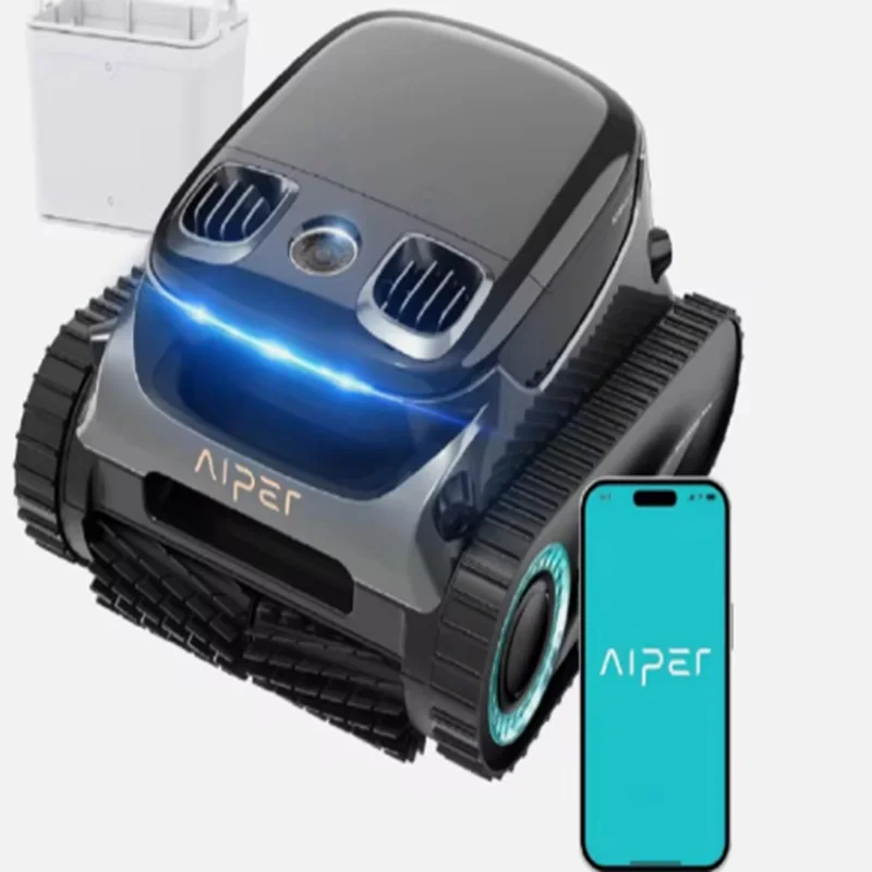 Oferta Especial: Compre 2 y Lleve 1 Gratis - Limpiador Robótico de Piscinas Inalámbrico AIPER Scuba S1 Pro 2025