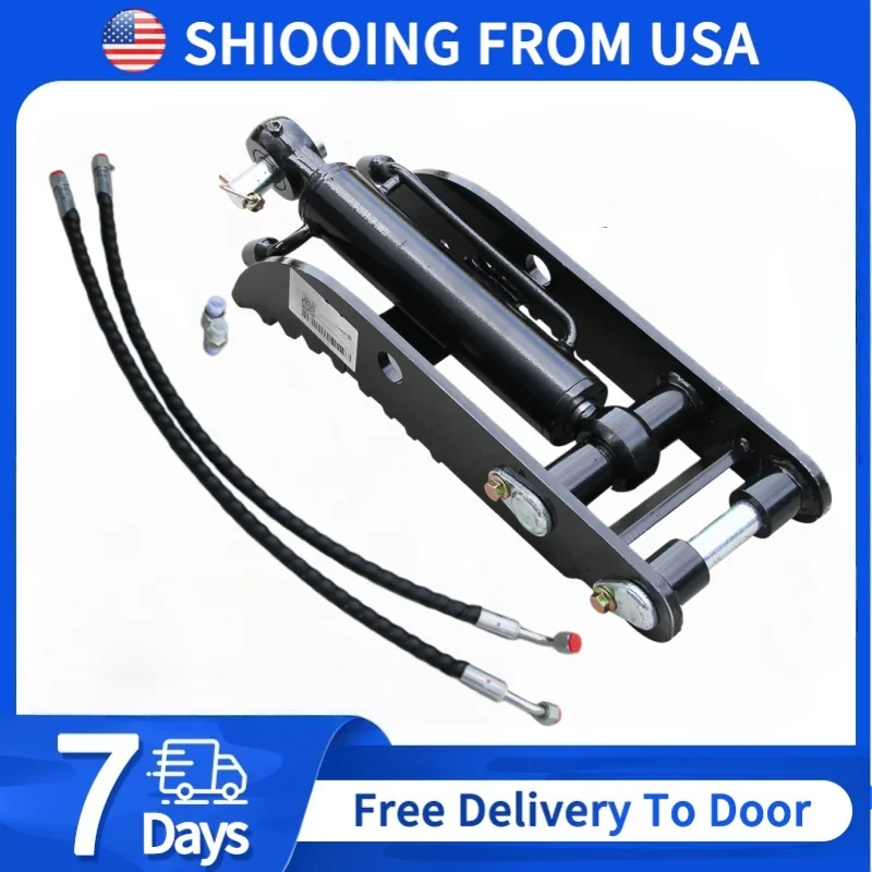 

Гидравлический захват ATTACHXPRO для мини-экскаваторов, комплект гидравлического захвата для малых экскаваторов, в наличии в США, для землеройной техники