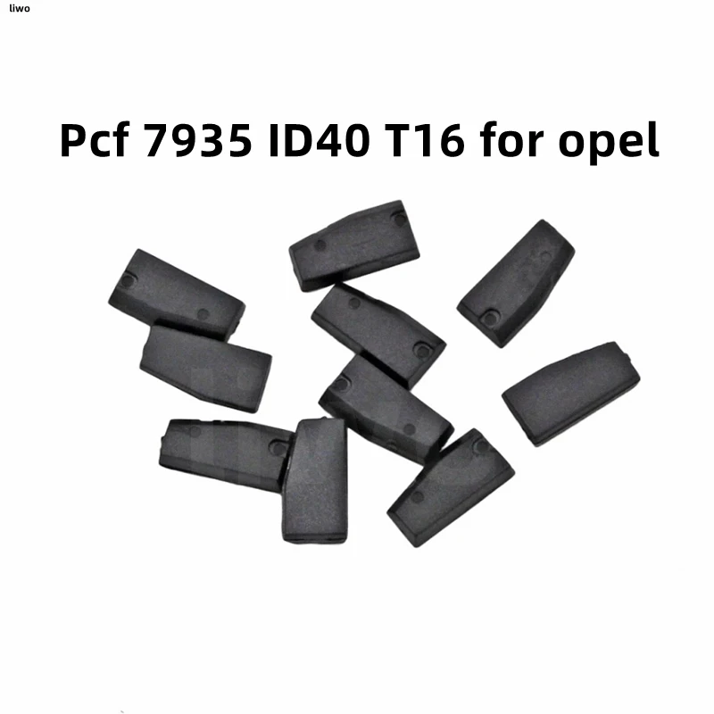 10/50PCS ID40 PCF7935 auto Transponder Chip id40 T16 after marked For Vauxhall Opel Agila Astra Combo Omega Tigra Vectra Zafira