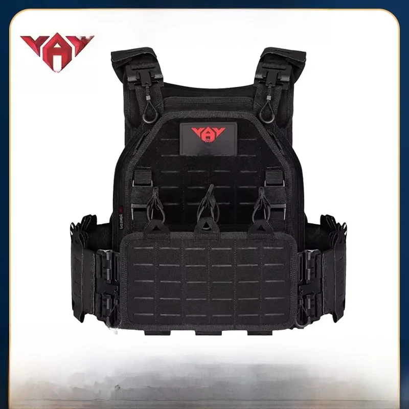 YAKEDA 6094 Kamizelka taktyczna Military/LE Use 1000D Nylon Laser-Cut MOLLE Quick-Detach Lightweight Combat System — 2