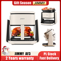 Jimmy AF3 1100W 4L Air Fryer with Visible Frying Pot