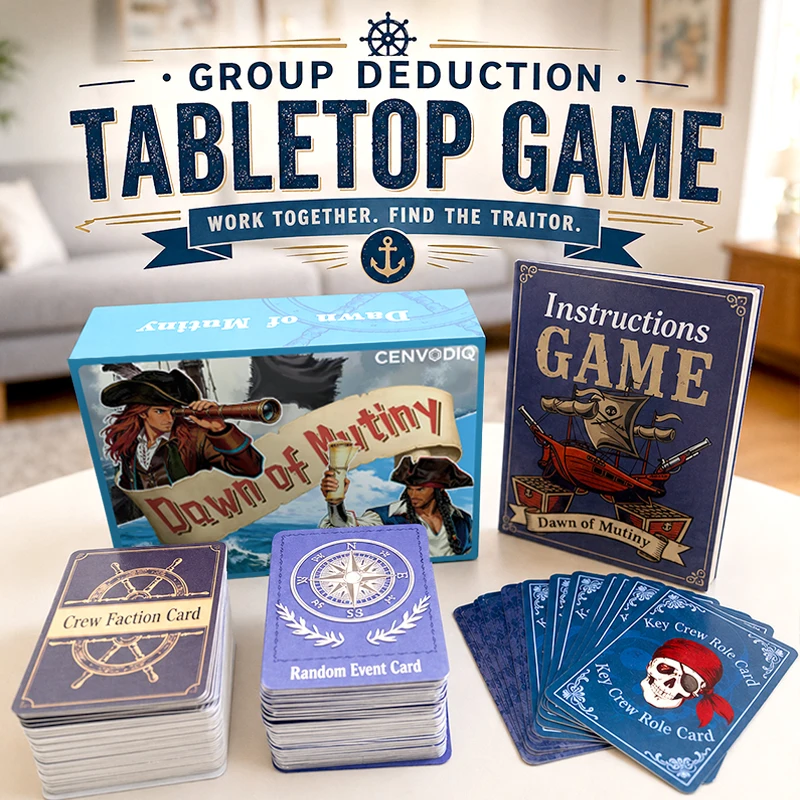 Board Game Research - Dawn of Mutiny Pirate Deduction Card