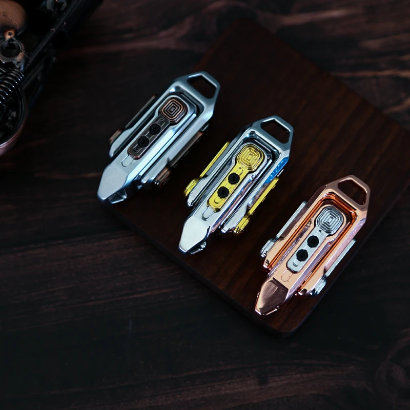 Relative Lock Push Slider EDC Fidget Slider Adult Metal Fidget Toys ADHD Tool Anxiety Stress Relief Toys Cool Stuff Gifts