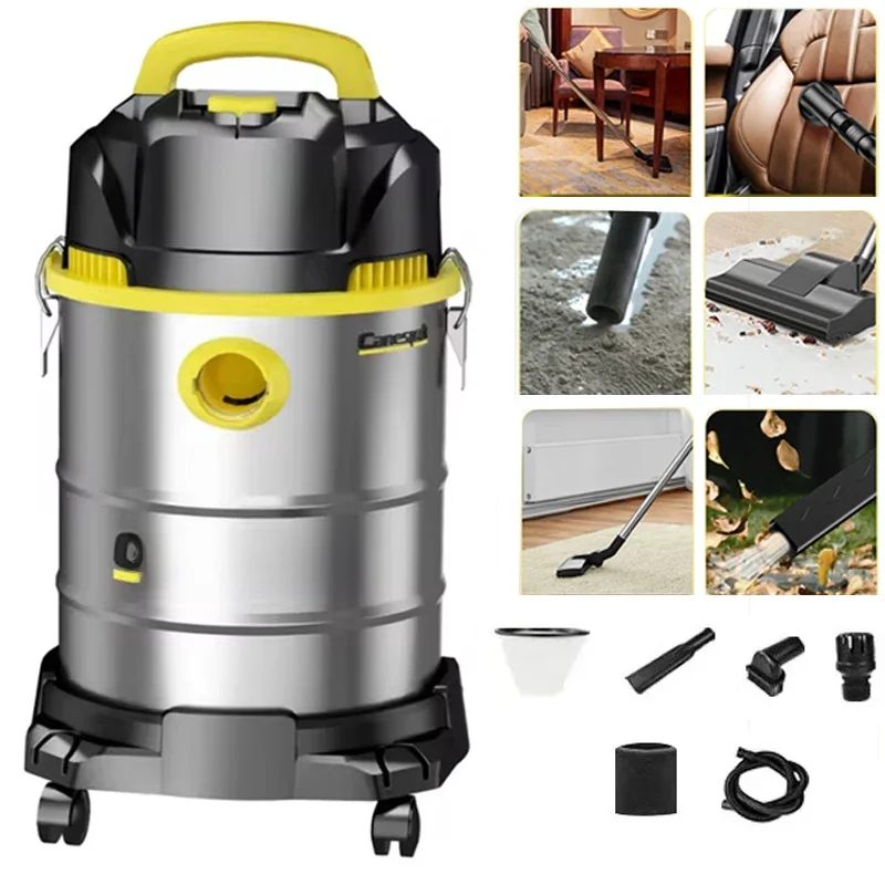 3300W Household Wet And Dry Vacuum Cleaner Strong Suction Power  3 In 1 Vacuum Cleaner Sewing Cleaner Industrial Vacuum Cleaner