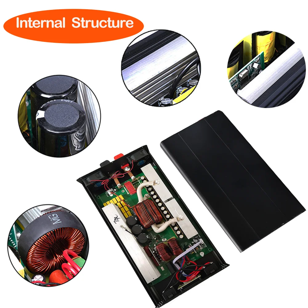 Pure Sine Wave 3500W Inverter Solar Remote Control Switching Power Supply Inverter 12V 24V 48V To AC 220V