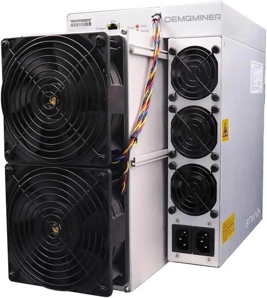 Penawaran baru penambang BITMAIN Antminer S19k Pro 115/S Asic Miner, 23J/H, 2645W, 220V, untuk BTC/BCH/BSV SHA256 laju pendinginan udara