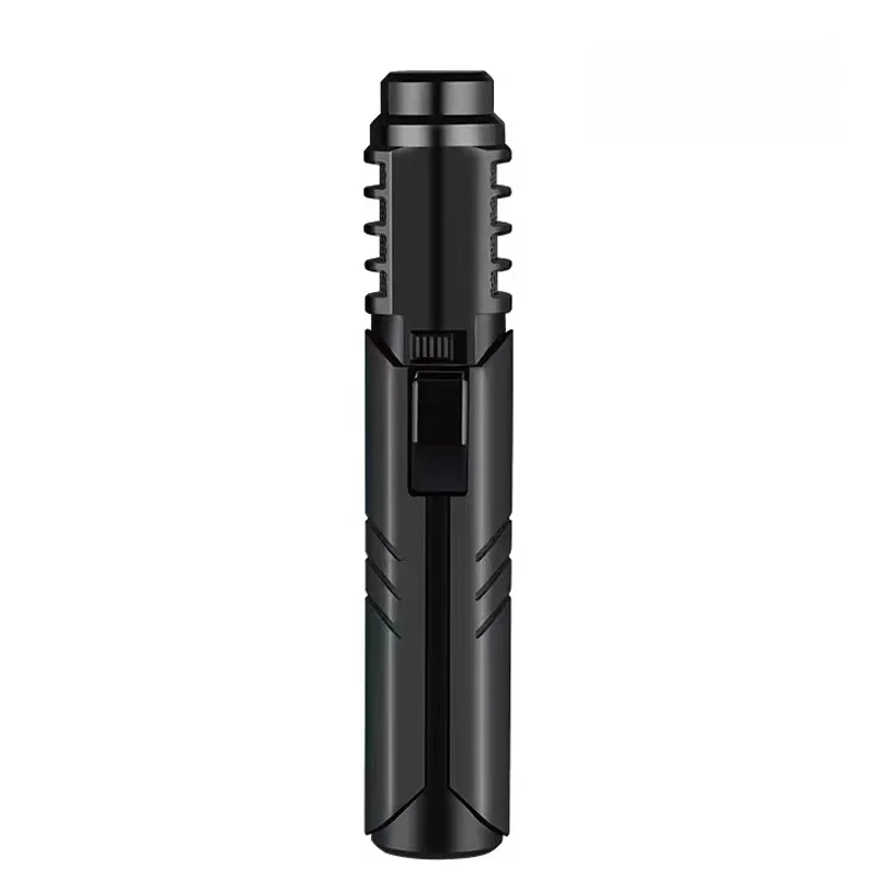 Pistolet de pulvérisation à grande flamme en métal Blue Flame 2100 ° C pistolet de soudage torche à gaz Butane briquet Camping en plein air barbecue cuisine outil d'allumage nouveau