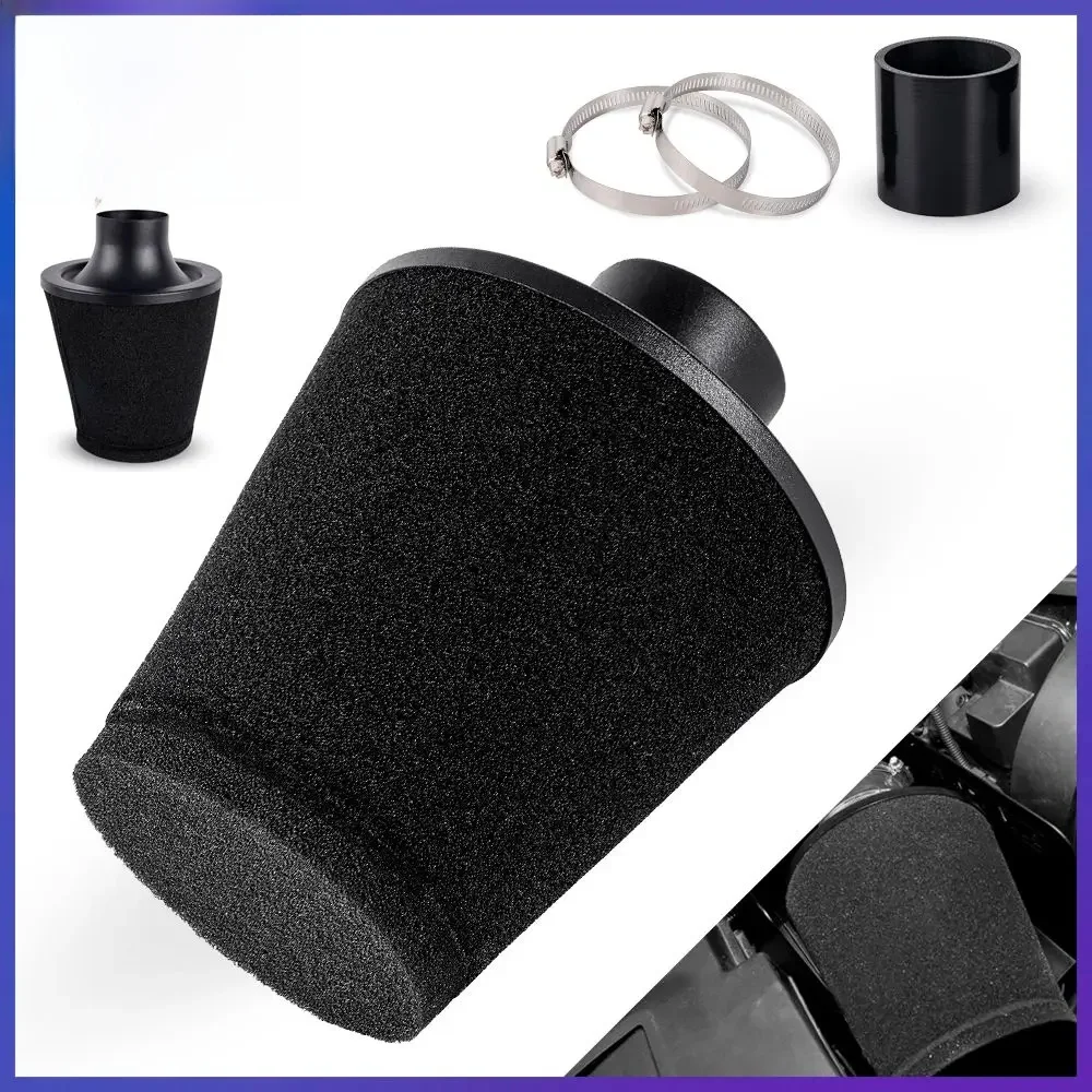 MUGE-3 "76mm universel haut débit entrée mousse filtre à Air nettoyant Air froid cône d'admission Rep voiture pièces de modification OFI140