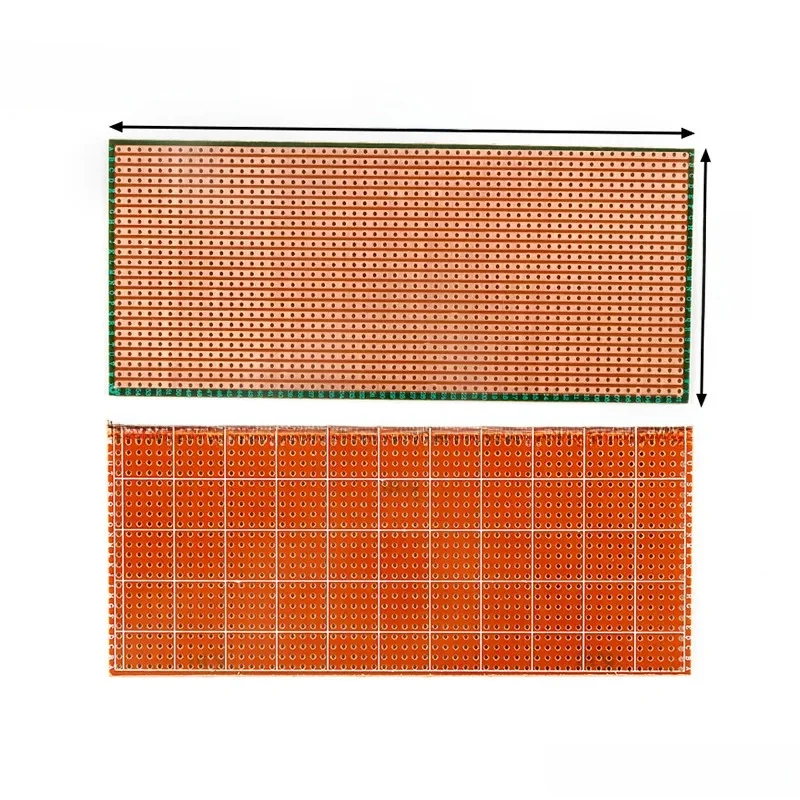 10 sztuk/1 szt. 6.5x14.5cm Stripboard Veroboard Uncut PCB Platine jednostronna płytka drukowana L15 DIY uniwersalny prototyp eksperymentu — zdjęcie produktu 7