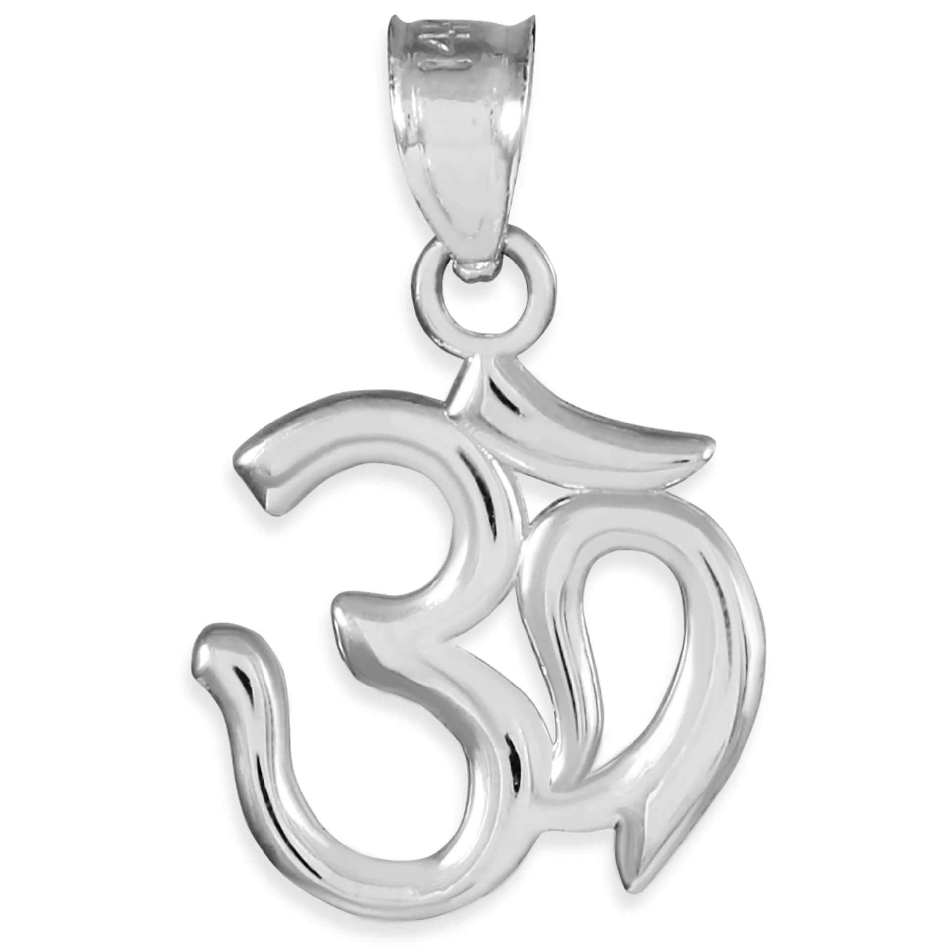925 Sterling Silver Om (Ohm) Pendant Om Jewelry for Special Occasions Necklace Hypoallergenic Om Jewelry for Men