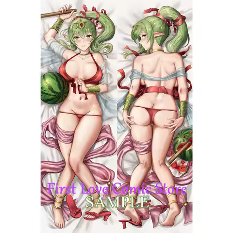 Tiki Emblem of Fire Dakimakura Pillow Case Kawaii Japanese Anime Girl Body Pillow Cover Otaku Waifu Hugging Throw Cushion Covers