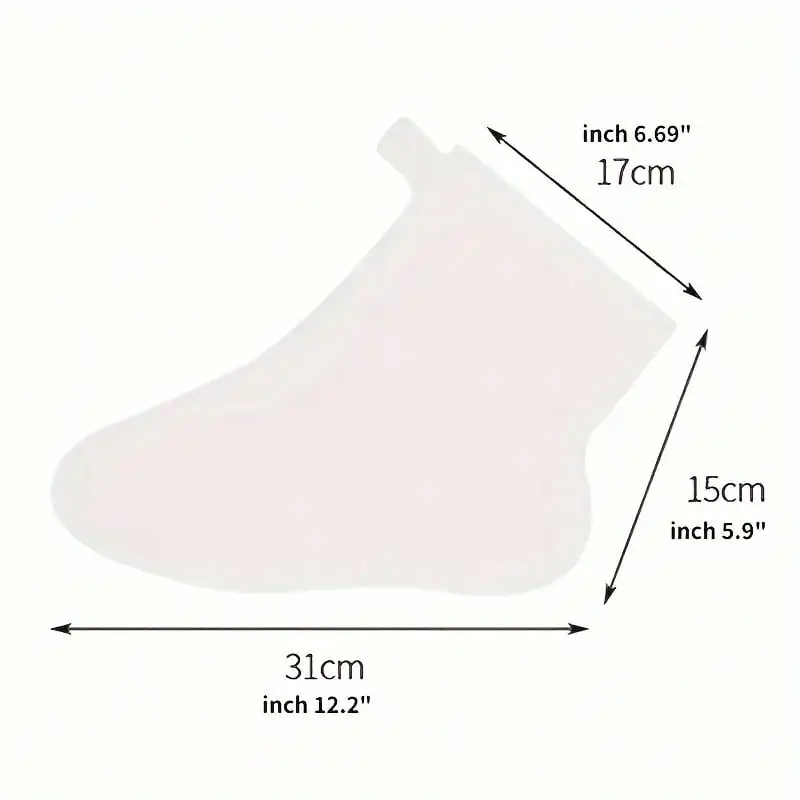 Bulk Disposable Foot Masks (100 Pcs) - Easy Application, Individually Wrapped Moisturizing Foot Care