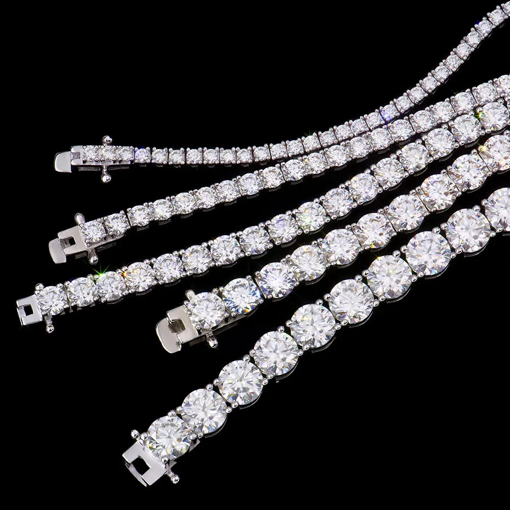 Thumbnail 3 - #33 Top Moissanite Tennis Bracelets Picks for Every Budget