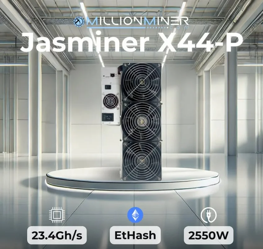 HKD Company Branded Gloednieuwe Jasminer X44-P 2340W ETC ASIC Miner Inclusief Stroomkabel