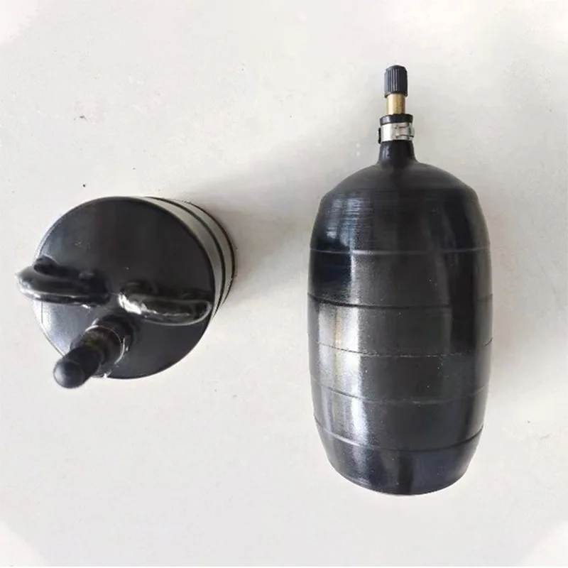 Fit 50 75 110 160 200mm Pipe Natural Rubber Drain Air Bag Inflatable Bung Stop Plug Block Sturdy Easy to Use Plumbing Test Plug image 6