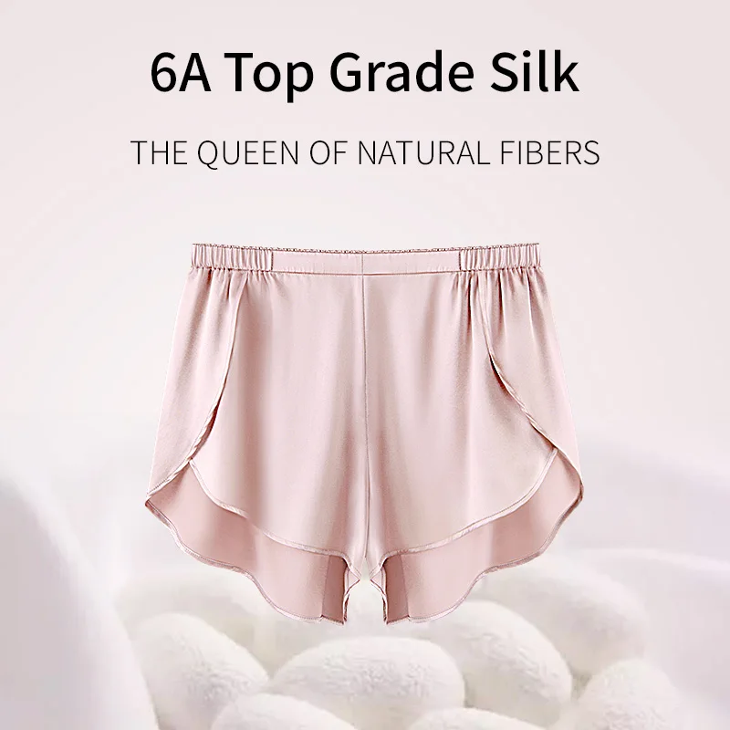 52025 Women Silk Shorts 100% Mulberry Silk Luxury Underwear Silk Underwear for Women Luxurious Silk Sleepwear Pure Silk Panties