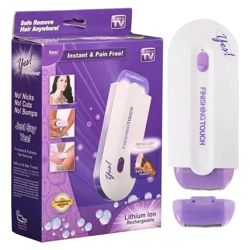 Depilador Recarregável Facial e Corporal para Ambos os Gêneros Depilador Recarregável Facial e Corporal para Ambos os Gêneros
