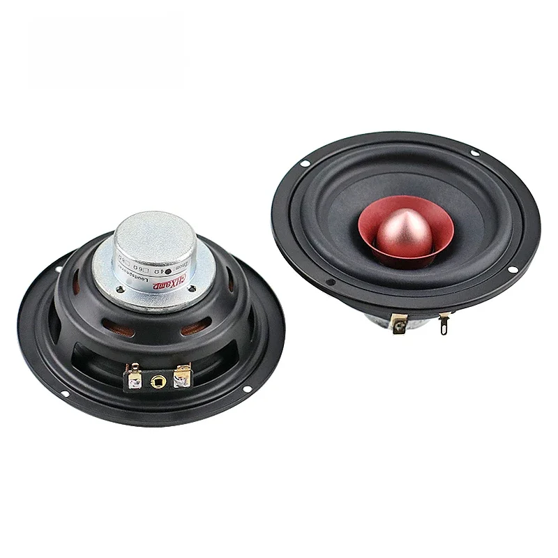 GHXAMP 4-calowy głośnik pełnozakresowy HIFI DIY 4ohm 25W Neodym Żelazo Bor Bawełna Włókno konopne Instrumenty wokalne 116MM 2szt. — zdjęcie produktu 7