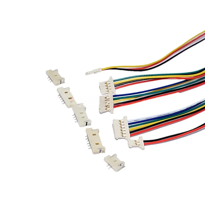 10PCS 51146 1.25mm Ultracienki przewód zaciskowy 15cm A1254 MOLEX SMD Pozioma obudowa Uchwyt LCD Złącze 2p 3p 4p 5p 6p MX1.25 — zdjęcie 2