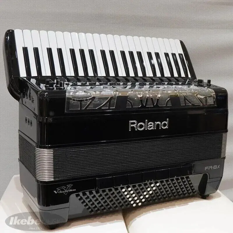 

BIG DISCOUNT SALES PROMO Roland V Accordion Dallape FR 8X Black Electronic accordion Free Shipping