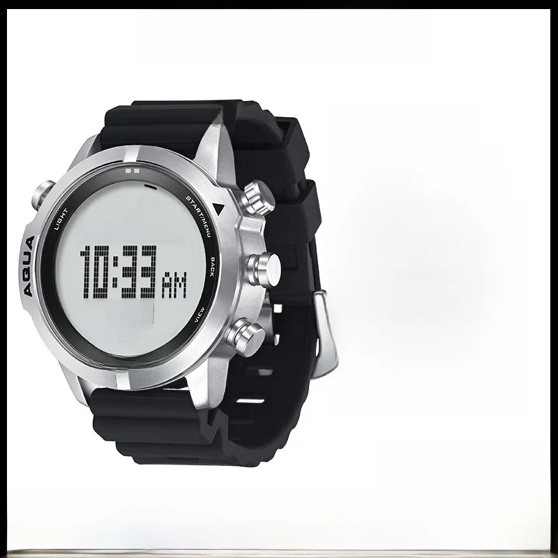 NORTH EDGE Smartwatch voor heren Professioneel duikcomputerhorloge Duiken NDL (geen decotijd) 50M Hoogtemeter Barometer Kompas Nieuw - afbeelding 2