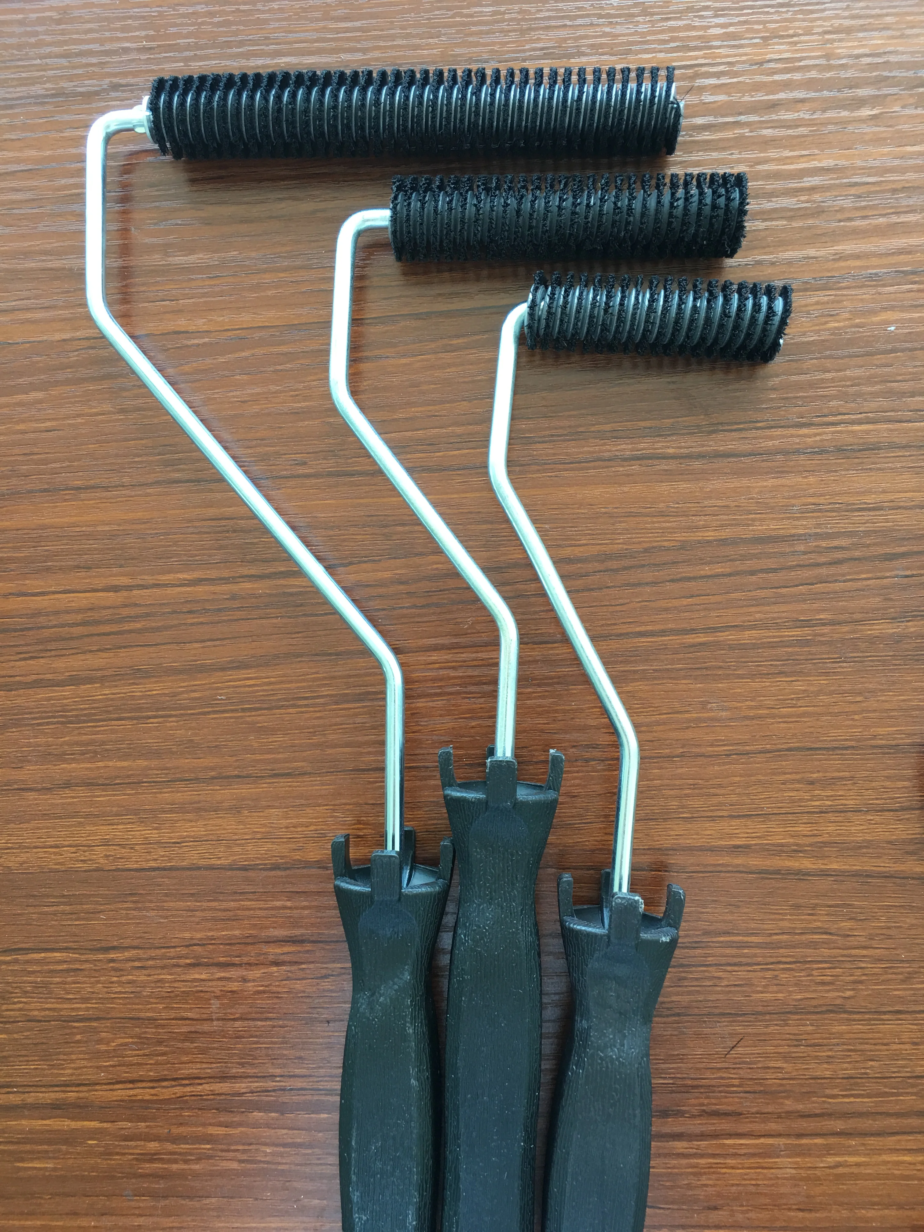 set  Fiberglass Laminating Roller FIN roller Bubble Roller for Resin Laminating Roller Project kit for Composite