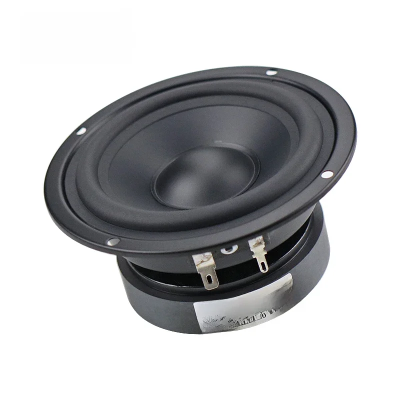 Reine Mitteltöner-Lautsprechereinheit, Hifi, 4 Zoll, 115 mm, 80 W, Altlautsprecher, Mediant Home MID-Einheit, Gummiseite, mattes beschichtetes Papier, DIY, 1 Stück