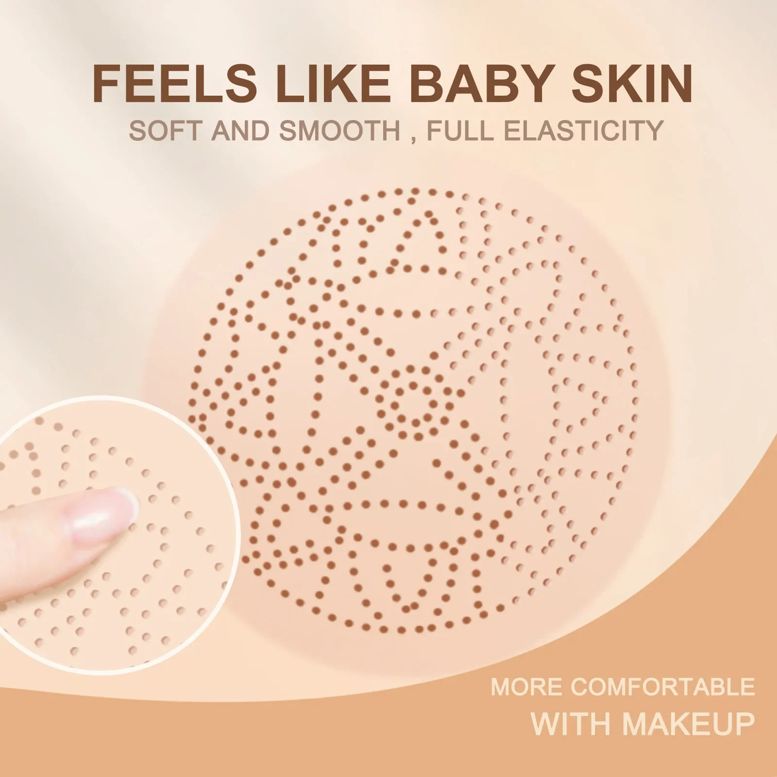 EELHOE tête de champignon BB crème visage Base maquillage naturel hydratant fond de teint correcteur Liqiud fond de teint coussin d'air BB crème