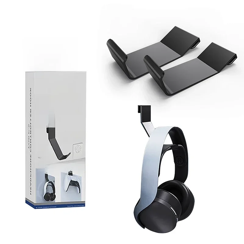 Support de crochet pour écouteurs hôte, 2 pièces, pour contrôleur PS5, support de casque, support de Console hôte pour Playstation 5, accessoires de jeu