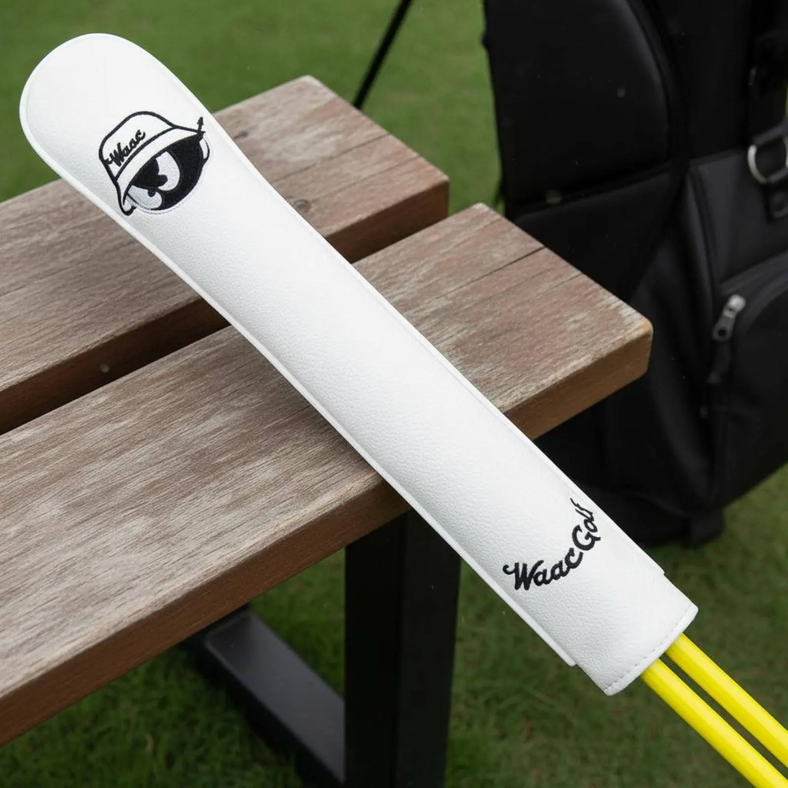 1Pcs PU Leather Golf Alignment Stick Cover  Dustproof Direction Rod Protective Sleeve For Outdoor Golf Course Training Equipment image 4