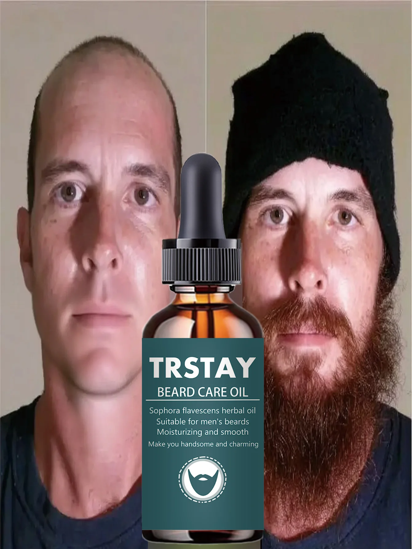 Moisturizing Beard Oil Deep Repair Dry Beard Strengthens Hair Core Prevents Tangles Nourishes for Healthy Growth Smooth Styling
