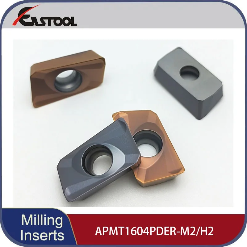 Lathe Carbide Inserts Apmt160408pder-M2/APMT160408PDER-H2 Shoulder Milling Inserts Cutting Tools CNC Inserts