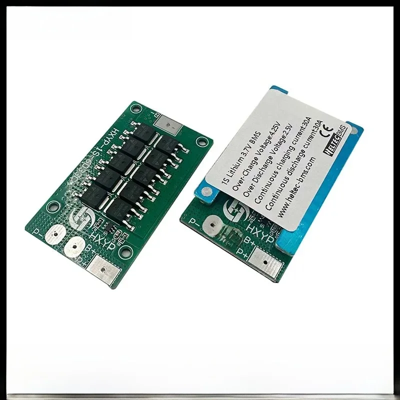 Płytka zabezpieczająca BMS 1S 30A 3.2V 3.7V do akumulatorów 18650 Lifepo4, pojedyncza ogniwo, zabezpieczenie przed przeładowaniem/rozładowaniem — zdjęcie 2