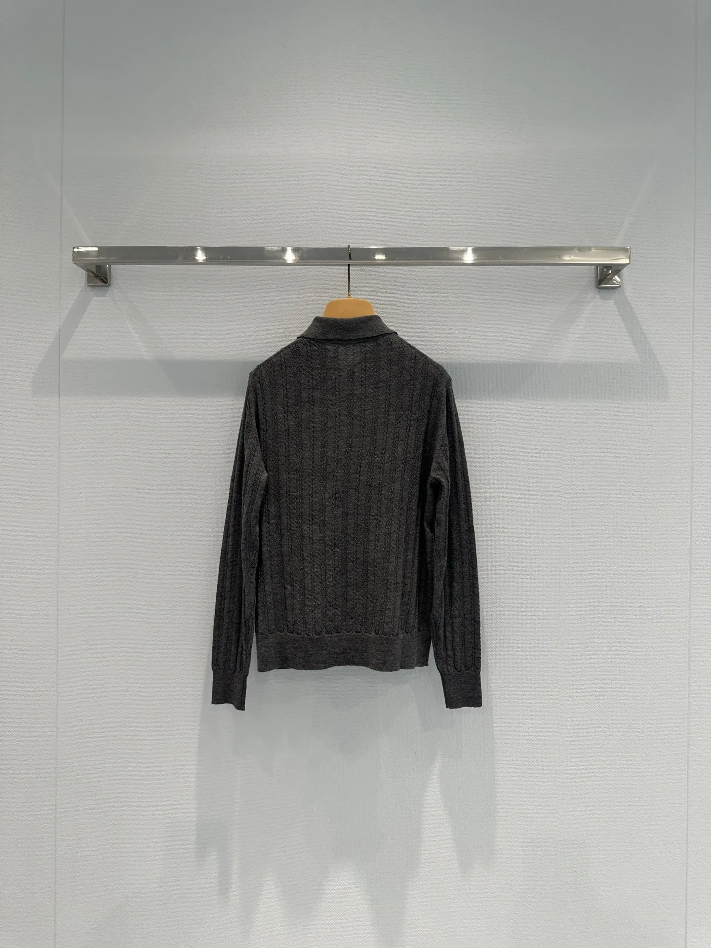 

2025 Autumn/Winter New Design Women's Polo Cashmere Knitted Sweater